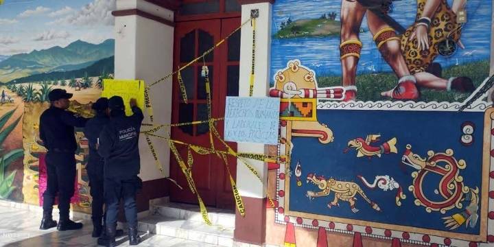 Exigen policías de Chalcatongo destitución de su director