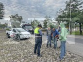 CICLISTA ADULTO MAYOR ATROPELLADO POR DESPISTADO CONDUCTOR