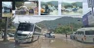 ¡Calles en ruinas y peligrosas trampas! Lluvias revelan el deterioro vial; urbano queda embancado
