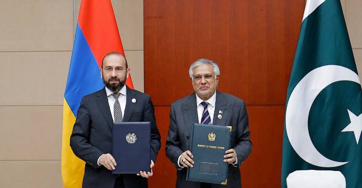 Armenia y Pakistán establecieron oficialmente relaciones diplomáticas