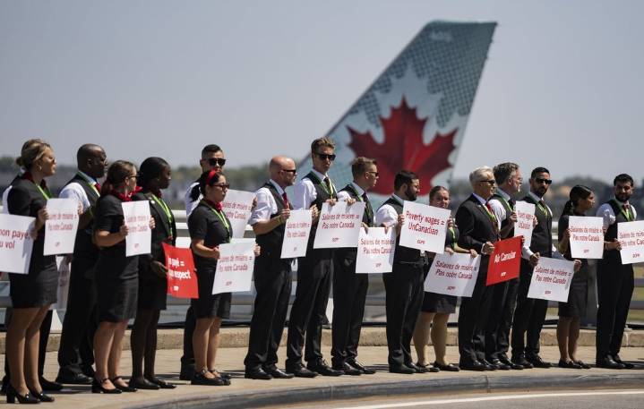 Air Canada flight attendants’ union serves 72-hour strike notice – Winnipeg Free Press