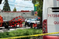 Camionero arrolla a pareja de repartidores de Didi y mujer muere, en #Metepec