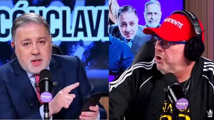 Tremendo cruce entre Doman y el Duka por Independiente: discusión, escándalo y abandono