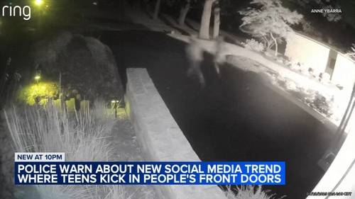 Sleepy Hollow police warn homeowners about dangerous teen door-kicking social media trend going viral on TikTok