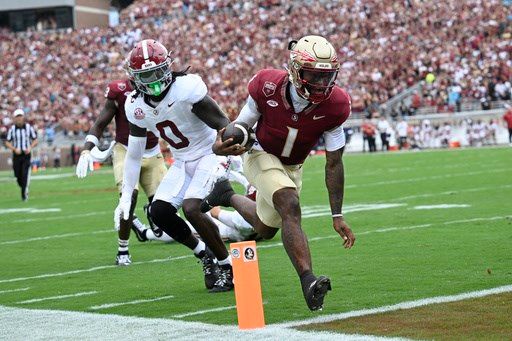 Florida State stuns No. 8 Alabama 31-17, delivering blow to Crimson Tide's playoff hopes