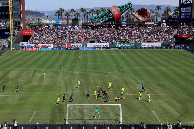 Bay FC makes history at Oracle Park with “The Show,” bringing record