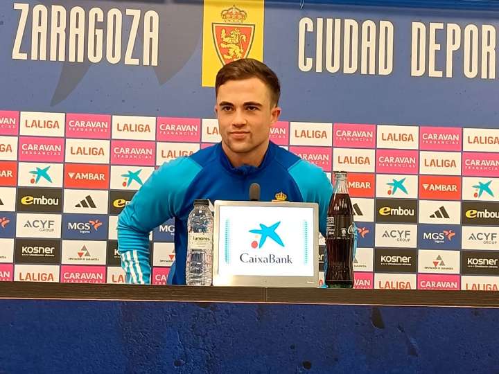 El Real Zaragoza rescinde al canterano Andrés Borge