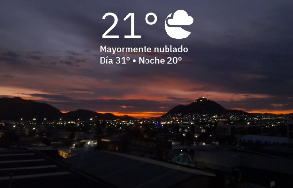 Continuarán las lluvias esta tarde