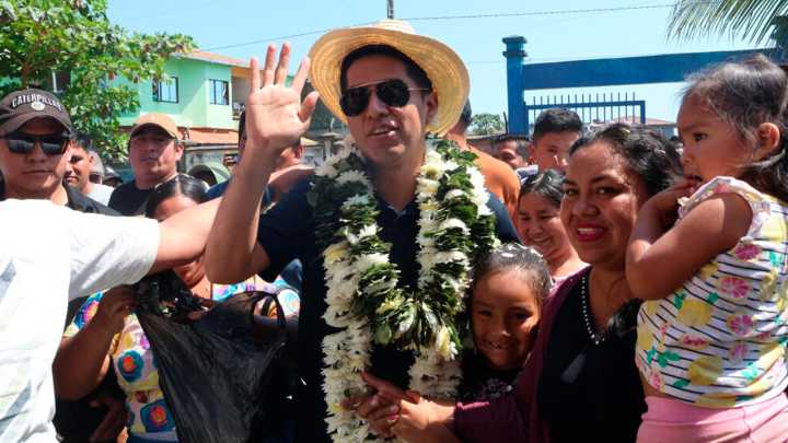 Registran explosión en el centro de votación del candidato presidencial boliviano Andrónico Rodríguez