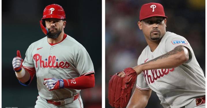 Schwarber, Harper help snap Phillies' three game skid in 6-2 win over Nationals. Duran injured in 9th.