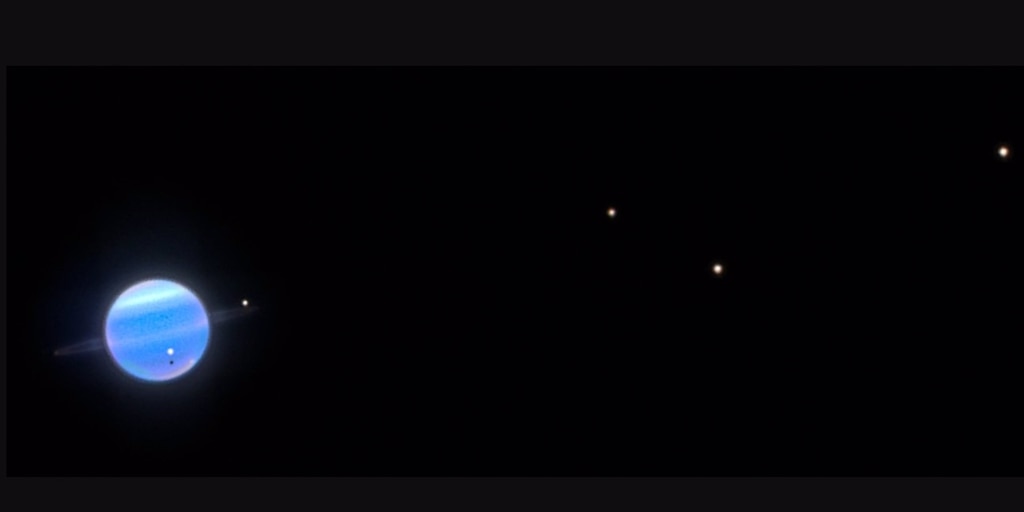 La NASA identificó una nueva luna en torno a Urano, la más pequeña hallada hasta ahora
