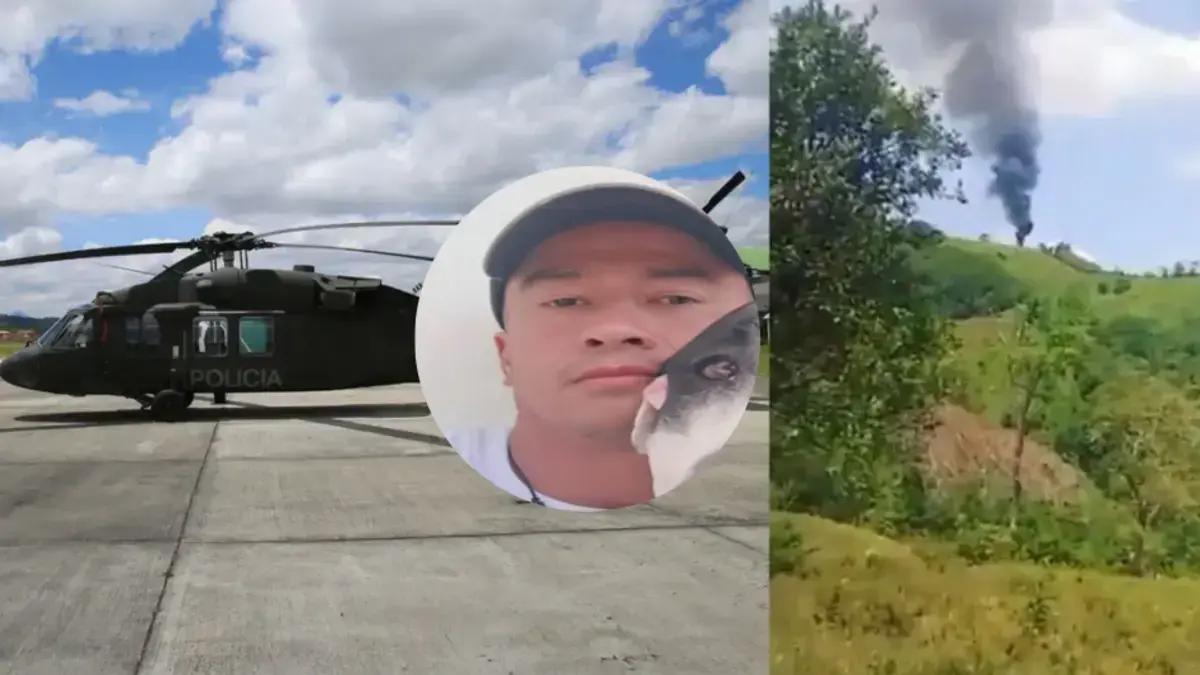 Esta es la Estructura 36 de 'Calarcá' señalada de tumbar helicóptero de la Policía en Antioquía: su comandante estuvo en último ciclo de negociación
