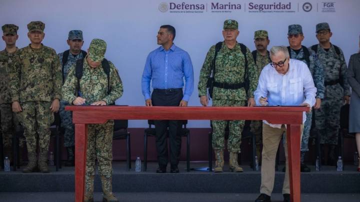 El gobernador Rubén Rocha presume disminución de homicidios dolosos en Sinaloa