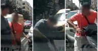 VIDEO | Noquean a conductor tras choque en Centro Histórico de CDMX
