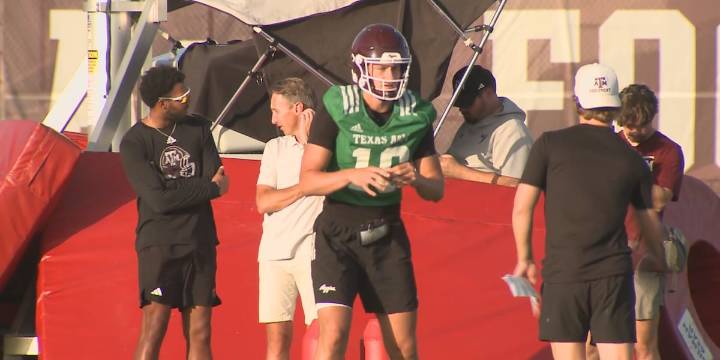 Aggie backup quarterback competition ramping up
