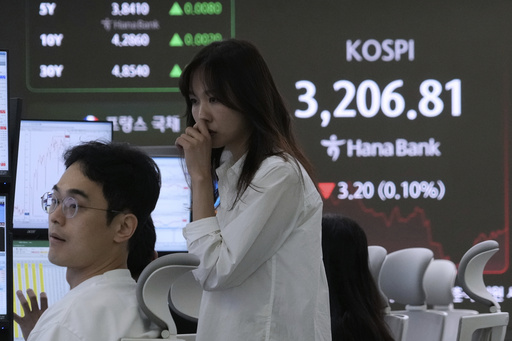 Asian shares advance ahead of Trump's deadline for imposing higher tariffs on Chinese goods