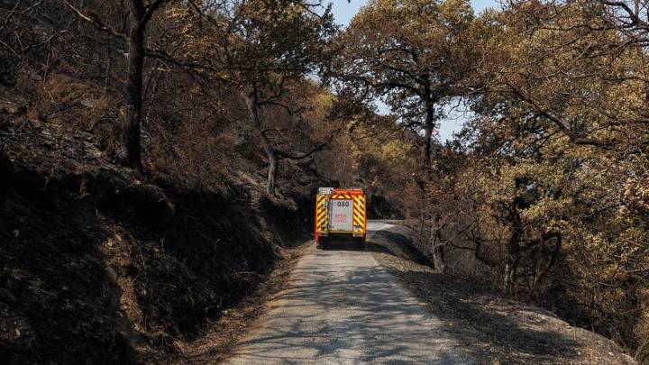 Situación de los incendios activos en Galicia el jueves 21 de agosto