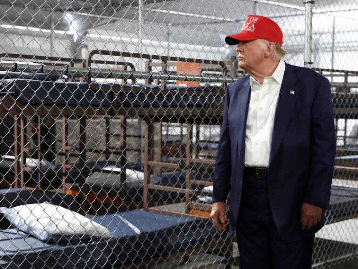 Trump administration plans to build largest US federal migrant detention center on military base