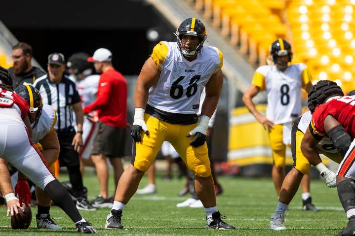 Newly signed Pittsburgh Steelers offensive lineman making strong late roster push