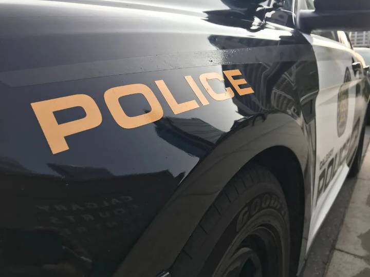 Calgary police say a BMW driver hit a parked car so hard that 6 more were damaged in a chain reaction