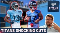 Tennessee Titans CUT Xavier Restrepo & James Proche 