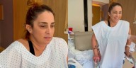 El video de María Julia Oliván caminando por primera vez, a dos meses de su accidente: “Fue emocionante lograrlo”