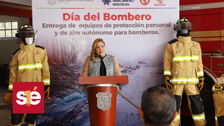 San Mateo Atenco fortalece a su Cuerpo de Bomberos con equipamiento especializado