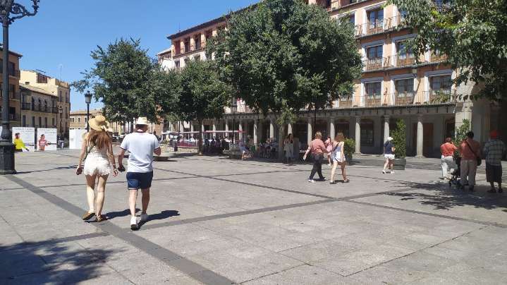 Toledo registró la temperatura más alta del país con 42,4ºC este jueves