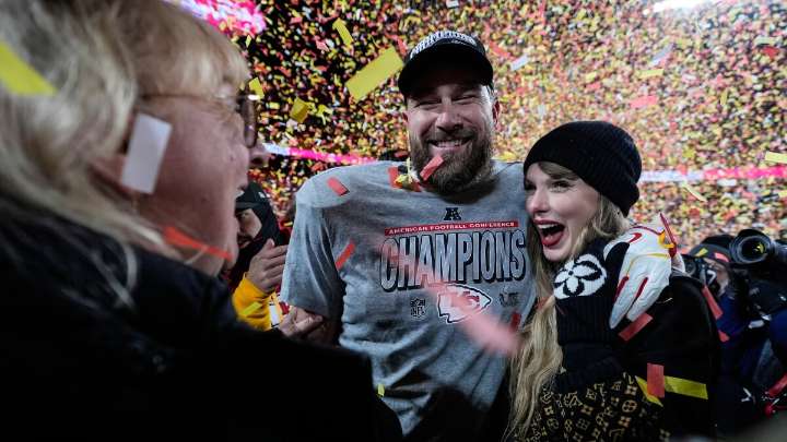 Taylor Swift and Travis Kelce are in their engagement era