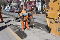 Y otras arterias de la capital salteña | Continúa la repavimentación de avenida Sarmiento