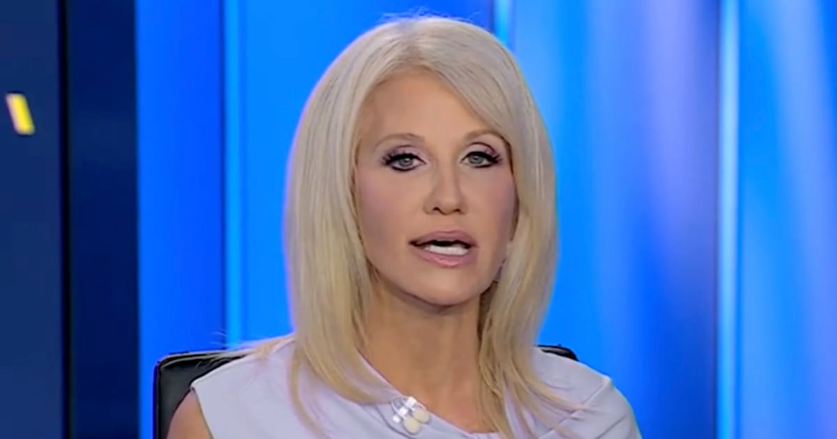 Kellyanne Conway Gushes Over Donald Trump's Rose Garden Antics