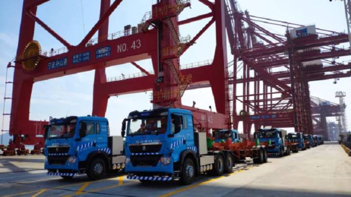 Huawei impulsa la mayor estación de recarga de camiones