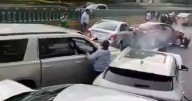 Caos vial en autopista México-Cuernavaca tras aparatoso choque múltiple; hay cierre parcial: ¿en qué zona?