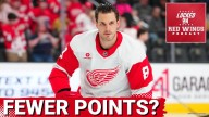 More regression expected? The Detroit Red Wings projection is set to 83.5 points