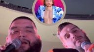 Iván La Mole le 'tira' a Aldo De Nigris en show con Adrián Marcelo; así lo imitó
