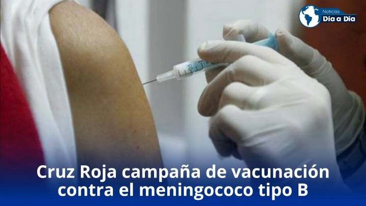 Cruz Roja Bogotá lanza campaña de vacunación contra el meningococo tipo B