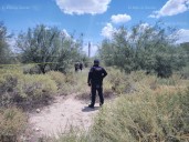 Hallan cráneo y restos óseos en predio baldío de Matamoros