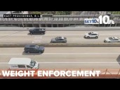 Neighboring state police share enforcement policies for overweight trucks