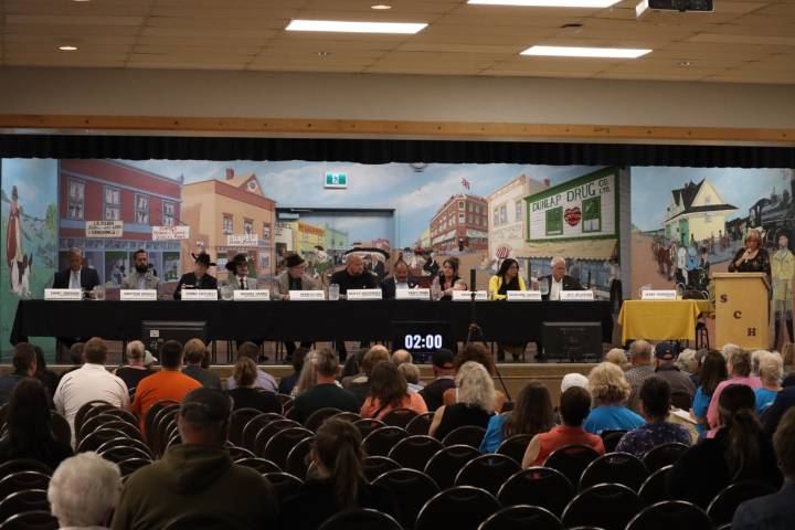 Ten candidates attend Stettler forum for Battle River