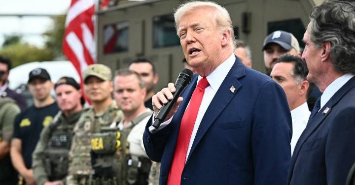 Trump patrullará las calles de Washington D. C. con las fuerzas de seguridad