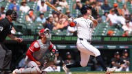 Kerry Carpenter homers and drives in 3 to lead Tigers over Angels 9