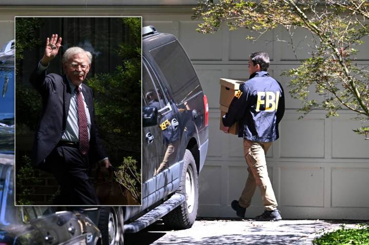 FBI searches home, office of ex-Trump adviser John Bolton