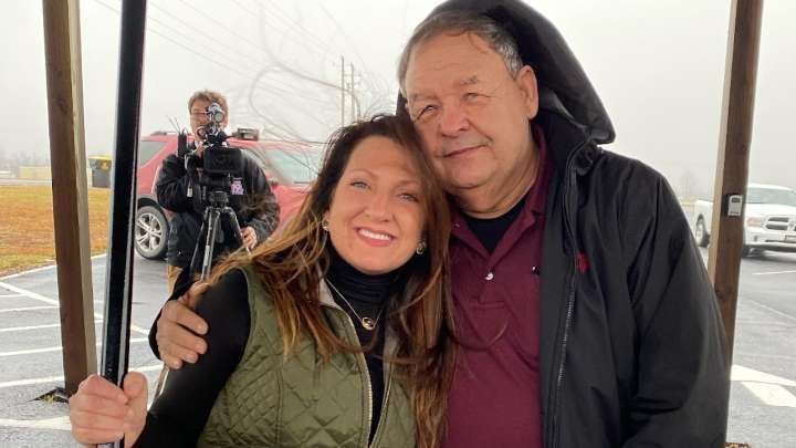 He arrested her three times. She gave him a kidney. Both found a place of grace.