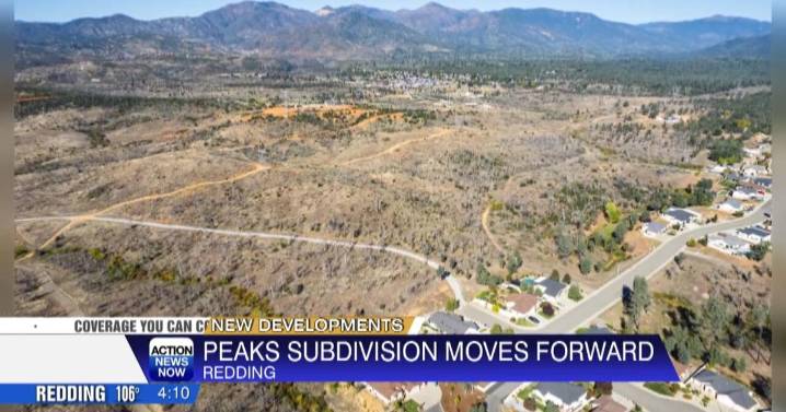 'The Peaks' subdivision in Redding to break ground in May: Community members still want additional evacuation route established