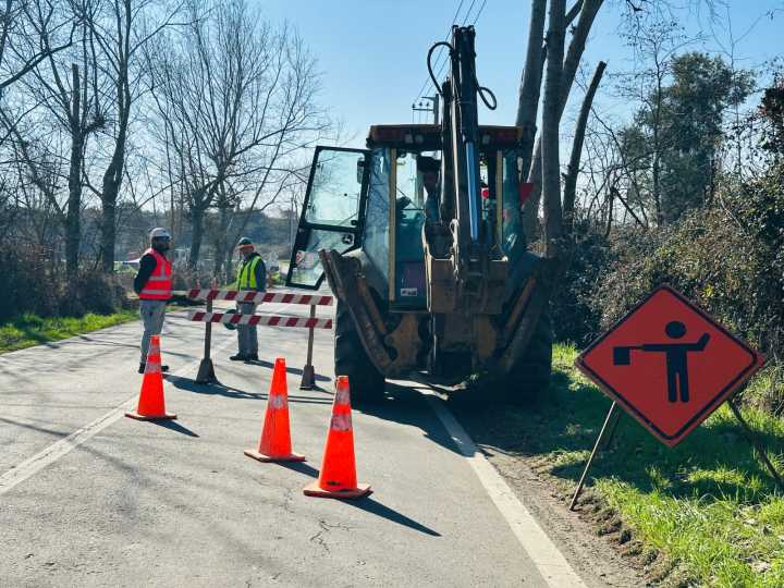 Comienza el reemplazo del puente en Santa Delia: Conectividad y seguridad para sectores rurales de Parral