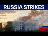 Russia strikes Ukraine amid peace talks