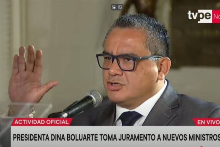 Este es el perfil del nuevo ministro de Justicia y Derechos Humanos, Juan José Santiváñez