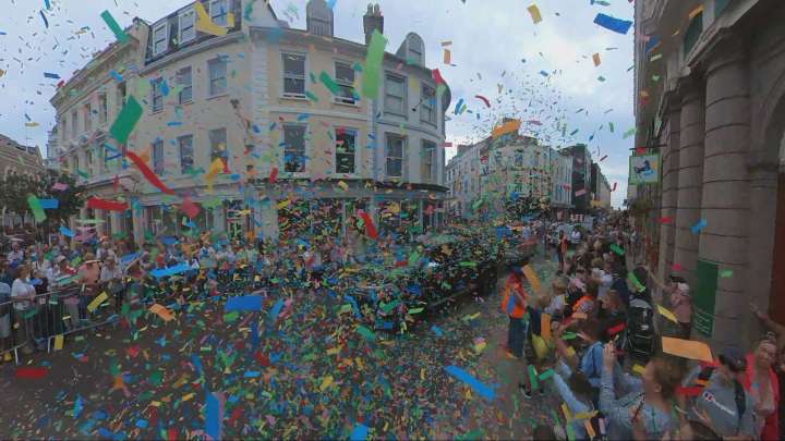 Battle of Flowers 2025 in pictures: Back with a bang as 10,000 people line St Helier's streets