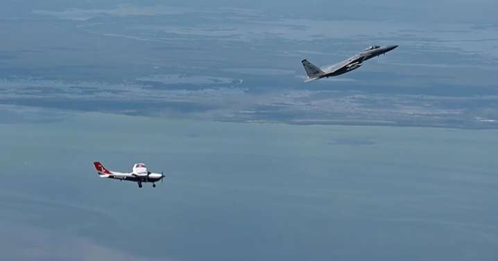 Fighter jets scrambled, flares fired after planes violate Trump airspace over Bedminster, New Jersey