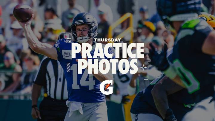 PHOTOS: Best Moments From The Seahawks' Joint Practice With The Packers